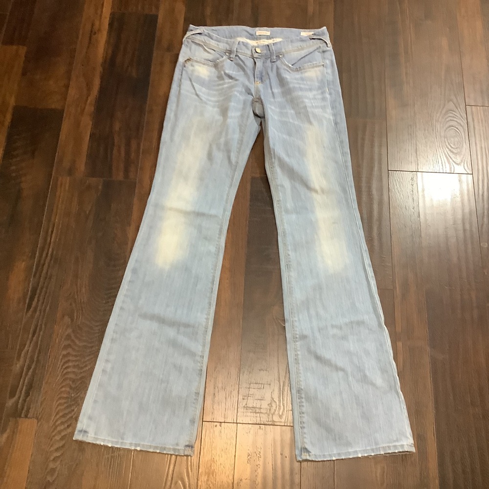 Seal Kay Sheryl Bootcut Jeans Light Wash Made in Italy DEN 1028 Size 27